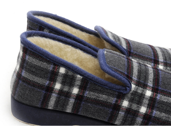 La maison de l espadrille chaussons homme 7735 6 gris