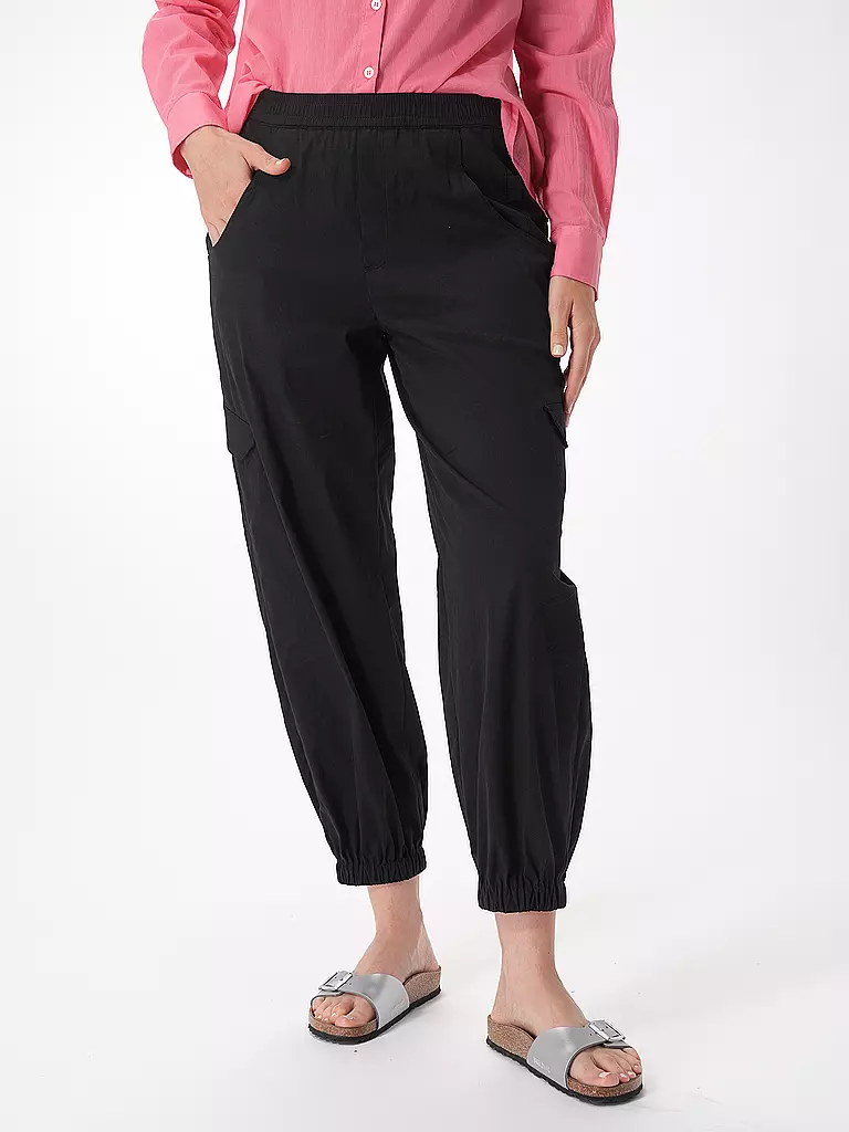 MAC Cargohose ELVA schwarz