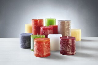 ENGELS KERZEN Stumpenkerze MON AMI Rustique 10 cm oliv