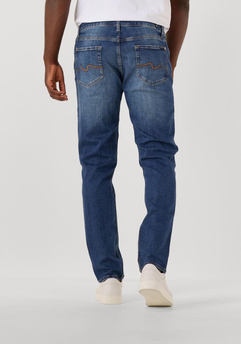 blauwe 7 for all mankind slim fit jeans slimmy tapered