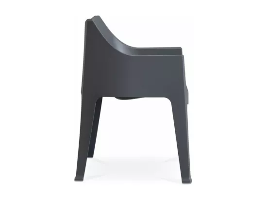 Chaise fauteuil d'intérieur et d'extérieur avec accoudoirs Geranio