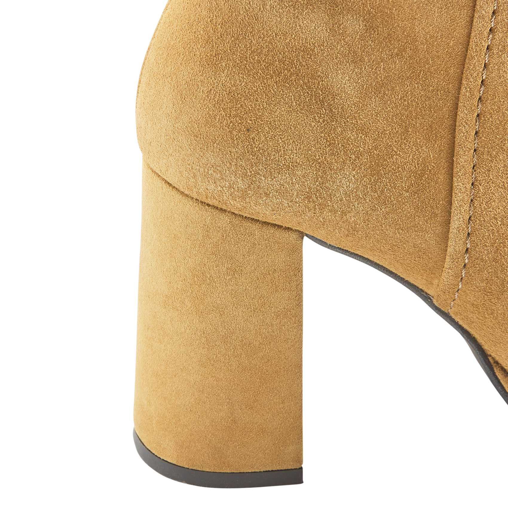 PLUME - Bottines à talon en cuir| Vert