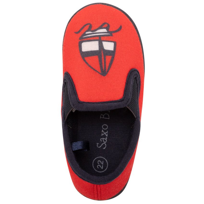 Chaussons bas print voilier pour bébé garçon - Rouge