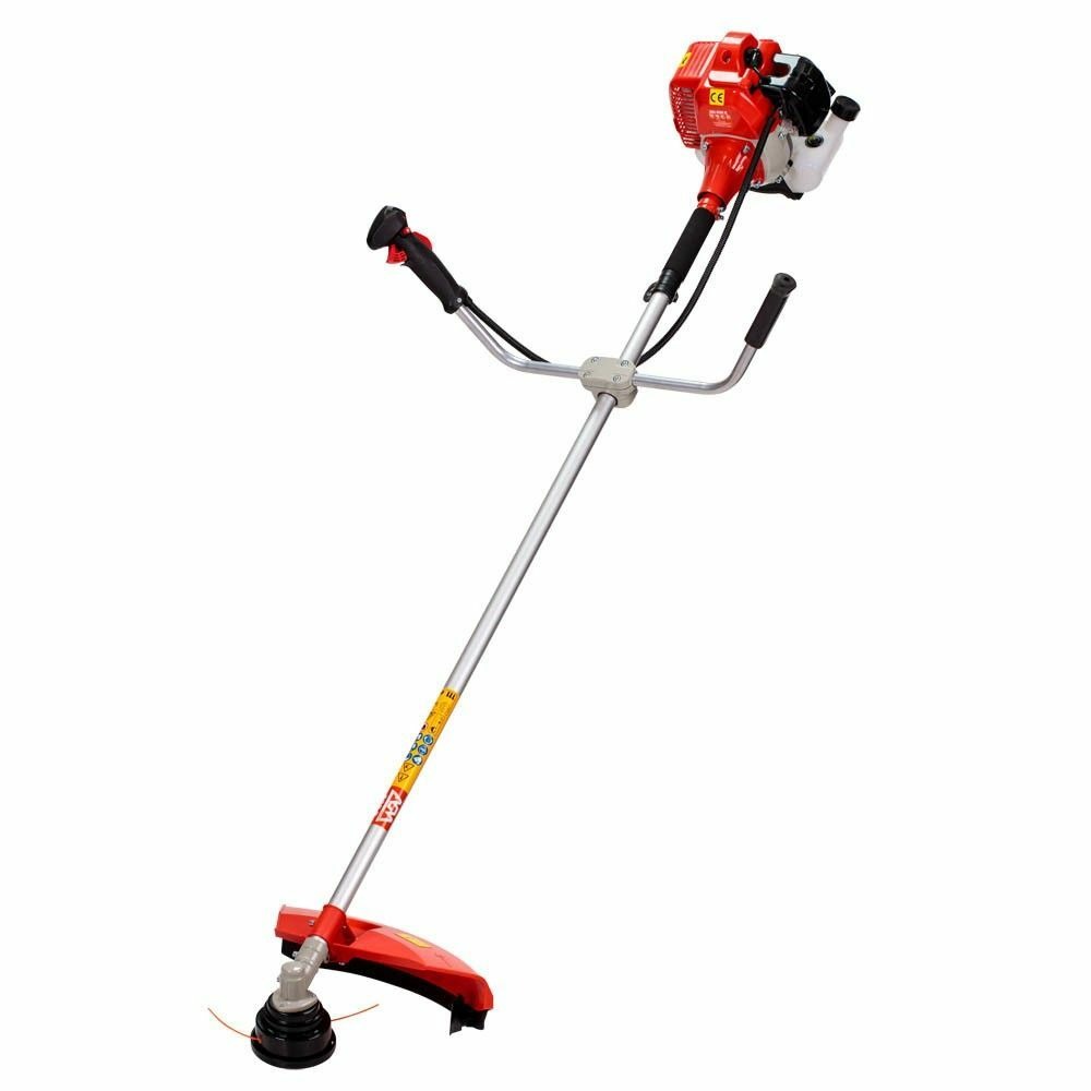 Débroussailleuse thermique 2 temps 52 cm3 coupe 42cm lame 3 dents harnais villager agm520e