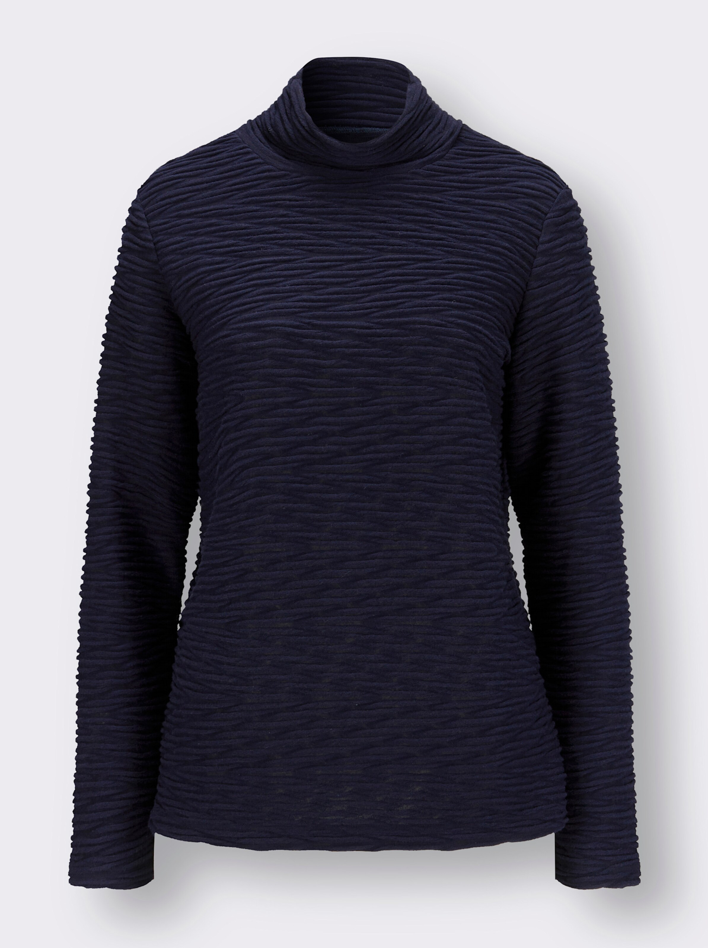 Stehkragen-Shirt