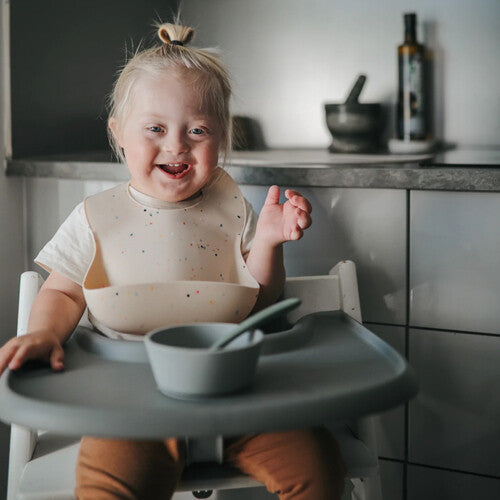 Mushie siliconen babylepels tradewinds - 2st