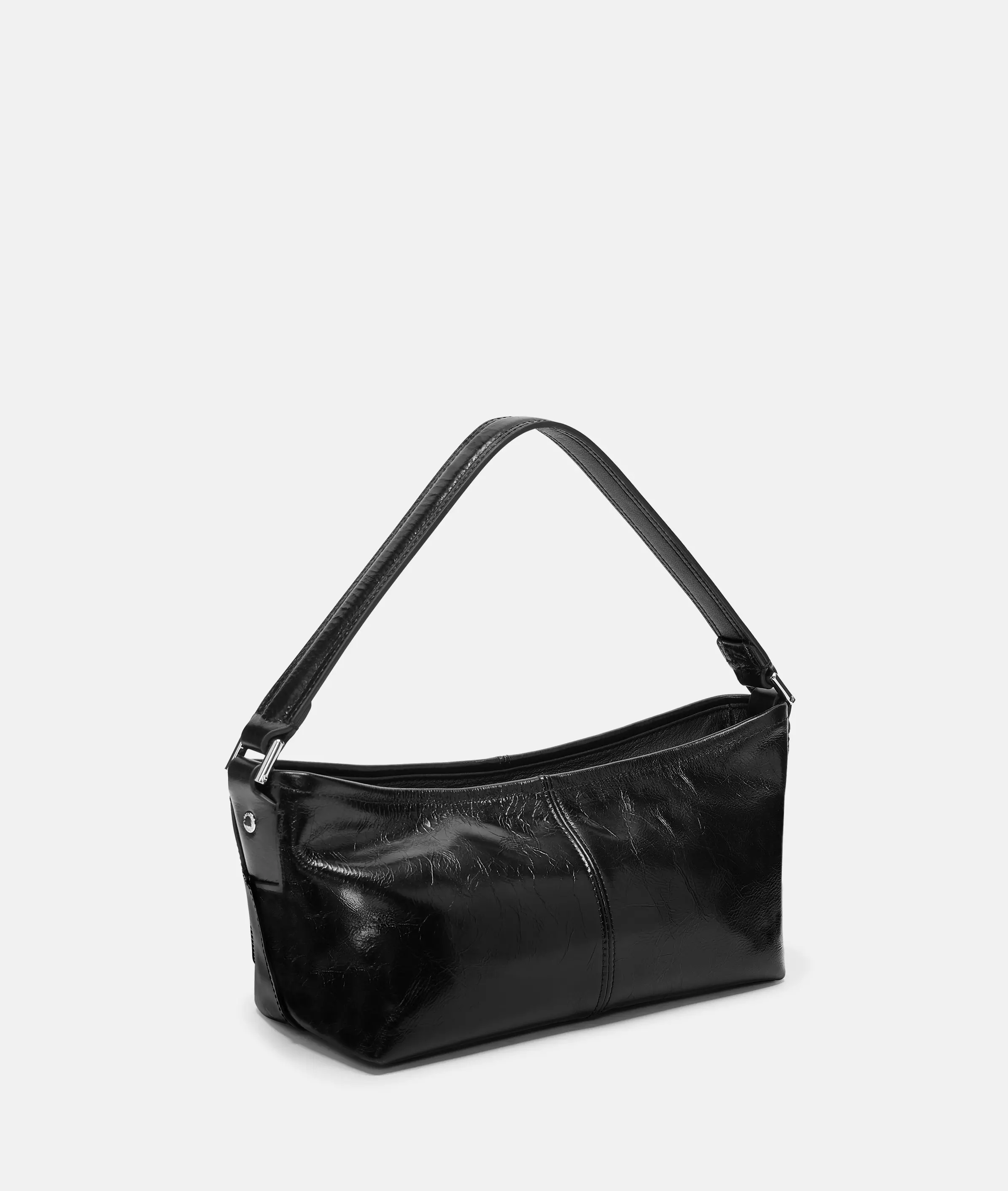 Archive LK 204 Shoulder Bag S Handy shoulder bag made of shiny cowhide