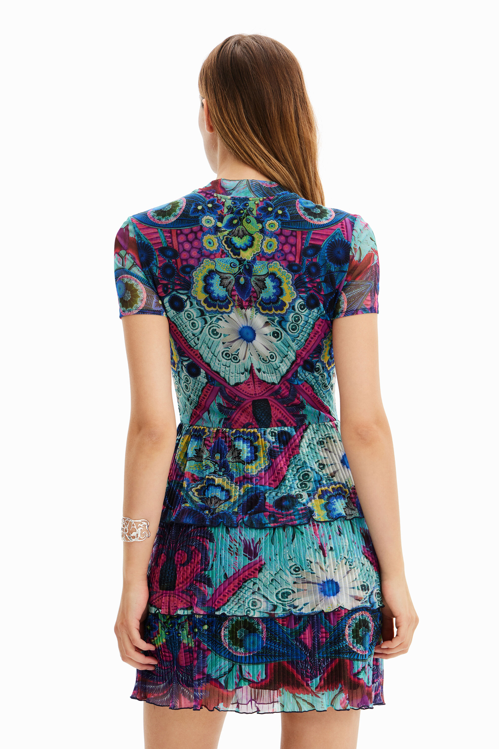 Robe courte volants M. Christian Lacroix