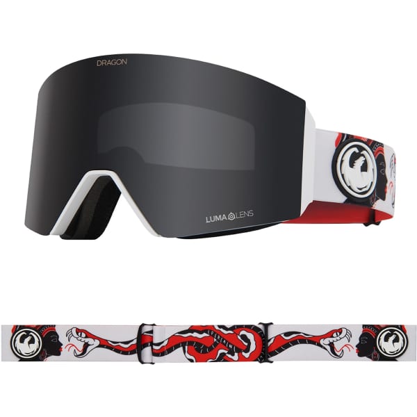 Masque de ski DRAGON RVX MAG OTG RANALTER24/LLDARKSMOKE+LLSILVERION