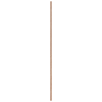 Schaaflat hardhout 12x44 mm, lengte 270 cm