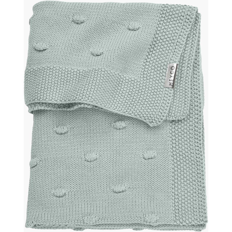 Meyco Babydecke stone green 100 x 150 cm