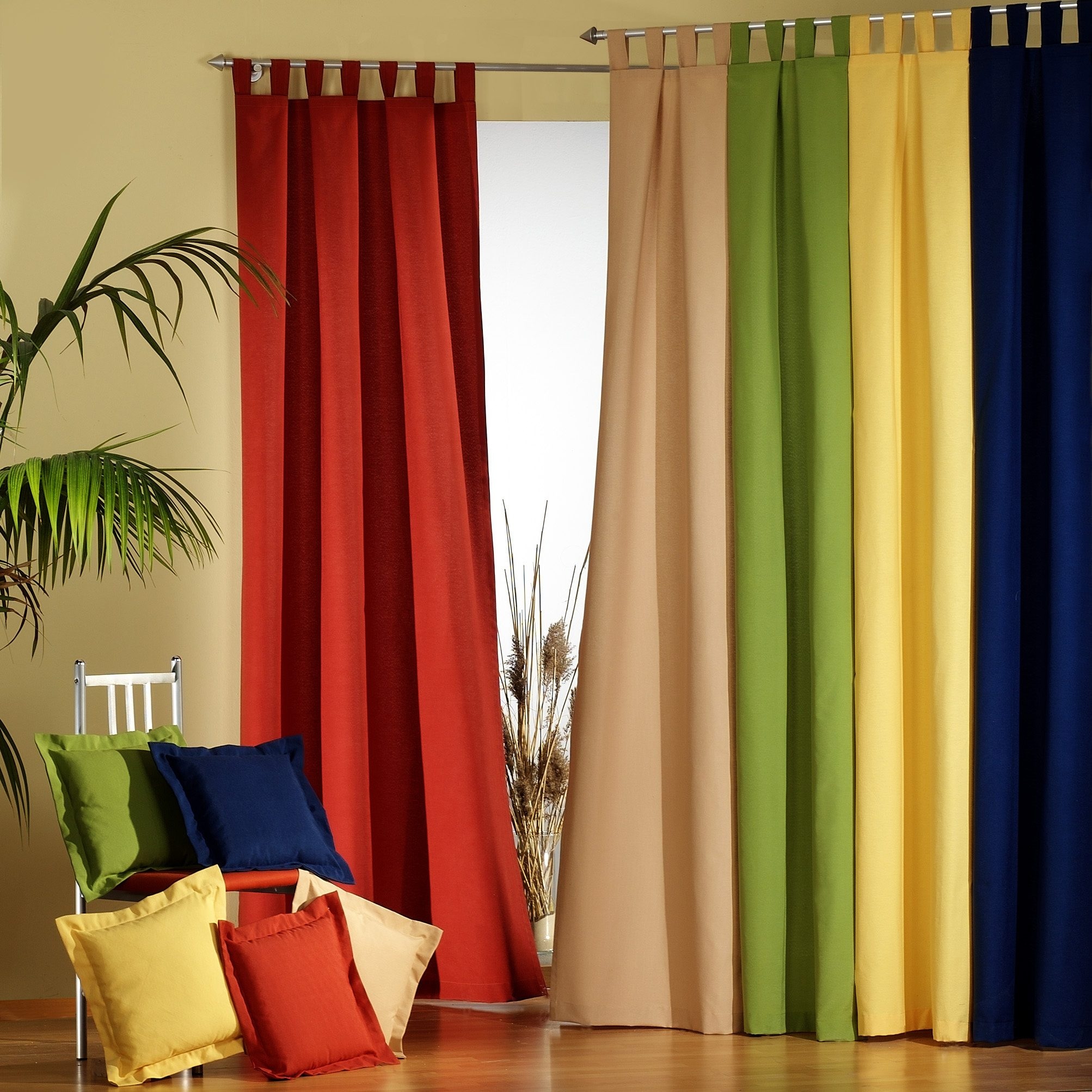 Weckbrodt Vorhang »Sento« Schlaufen 1 Stk. tlg. Baumwolle, blickdicht, matte Struktur, unifarben, Gardine, Store