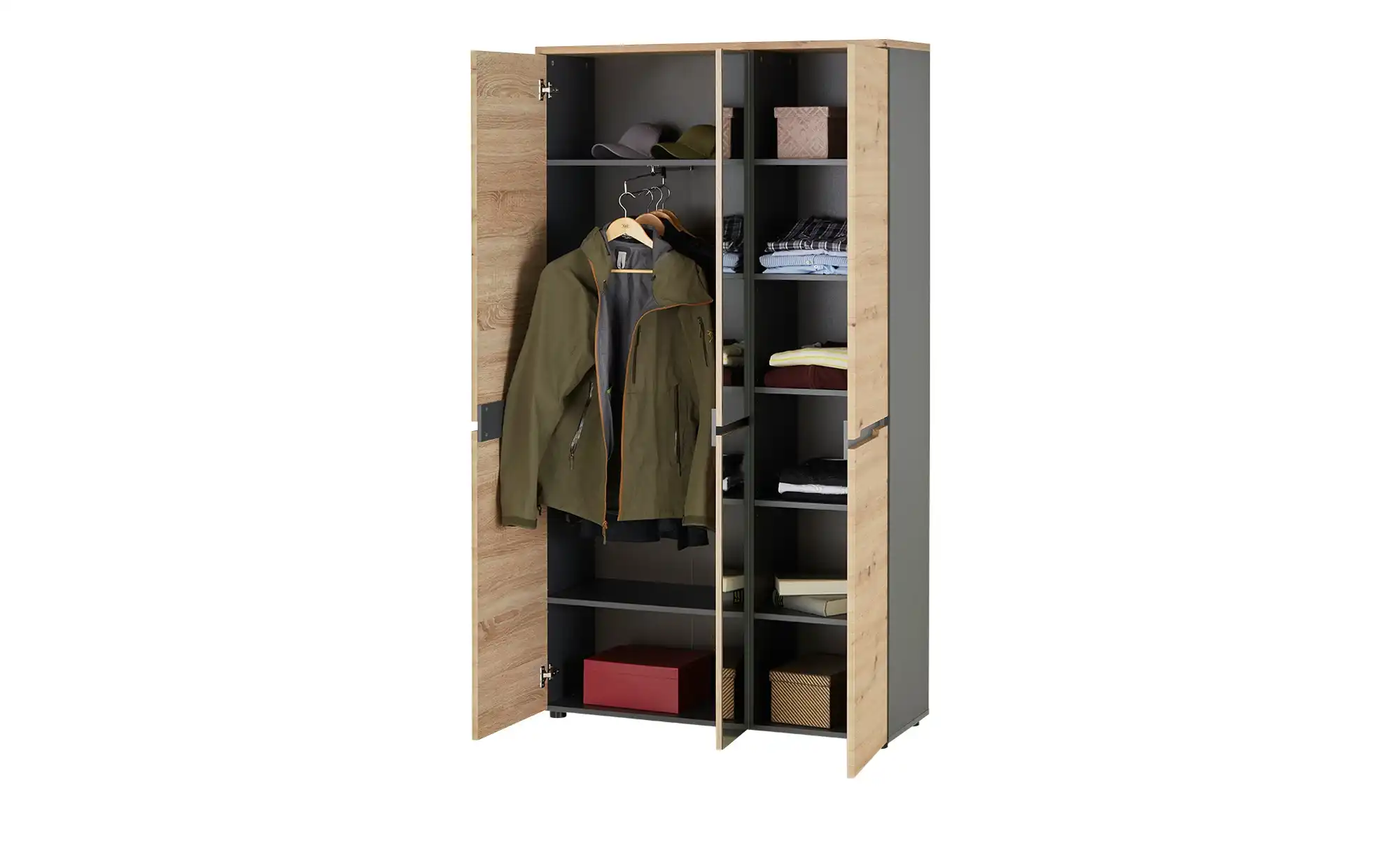 Garderobenschrank 3-türig Vesio