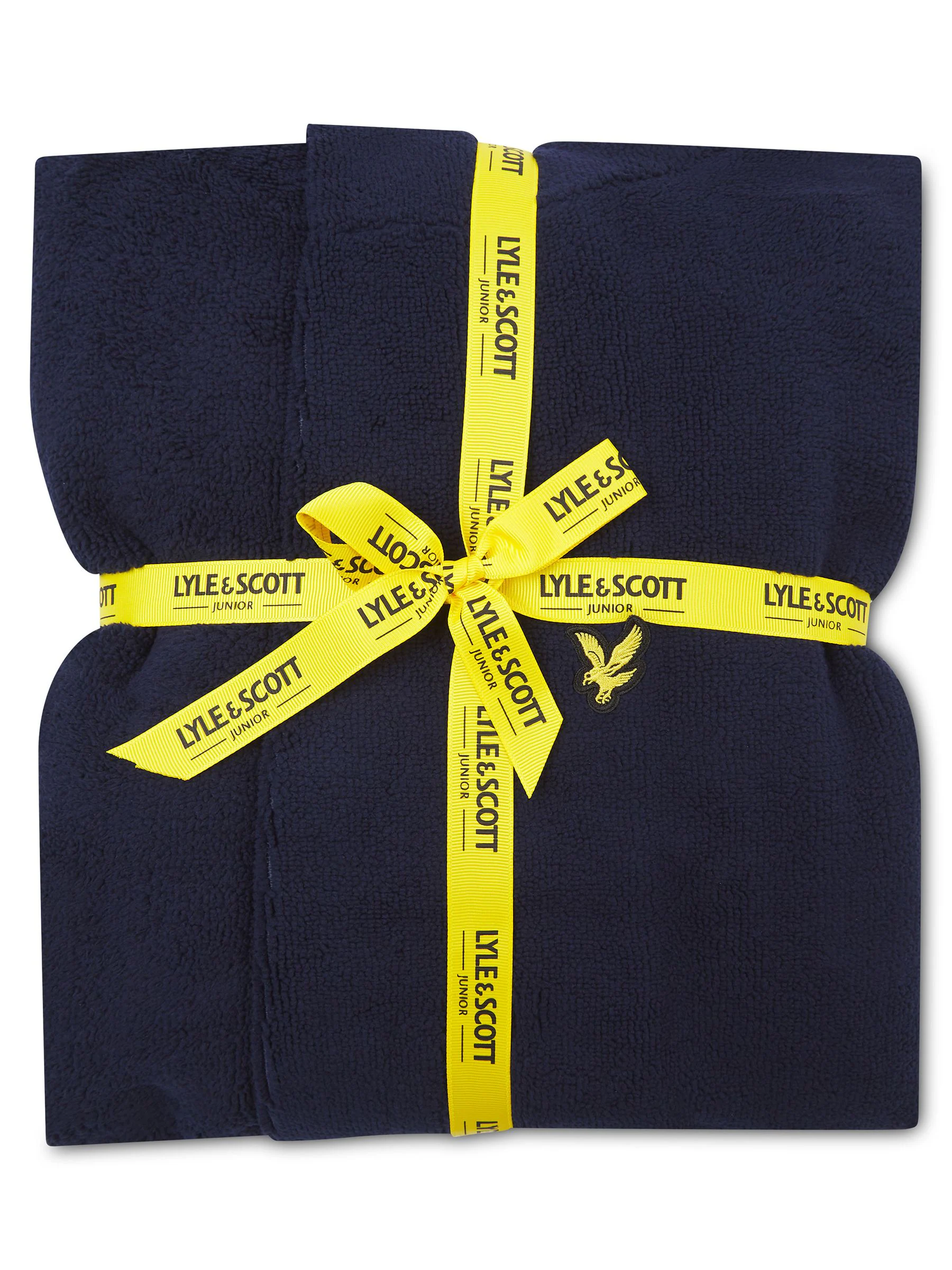 Midnight Blue - Lyle & Scott Boys Bucke Bathrobe