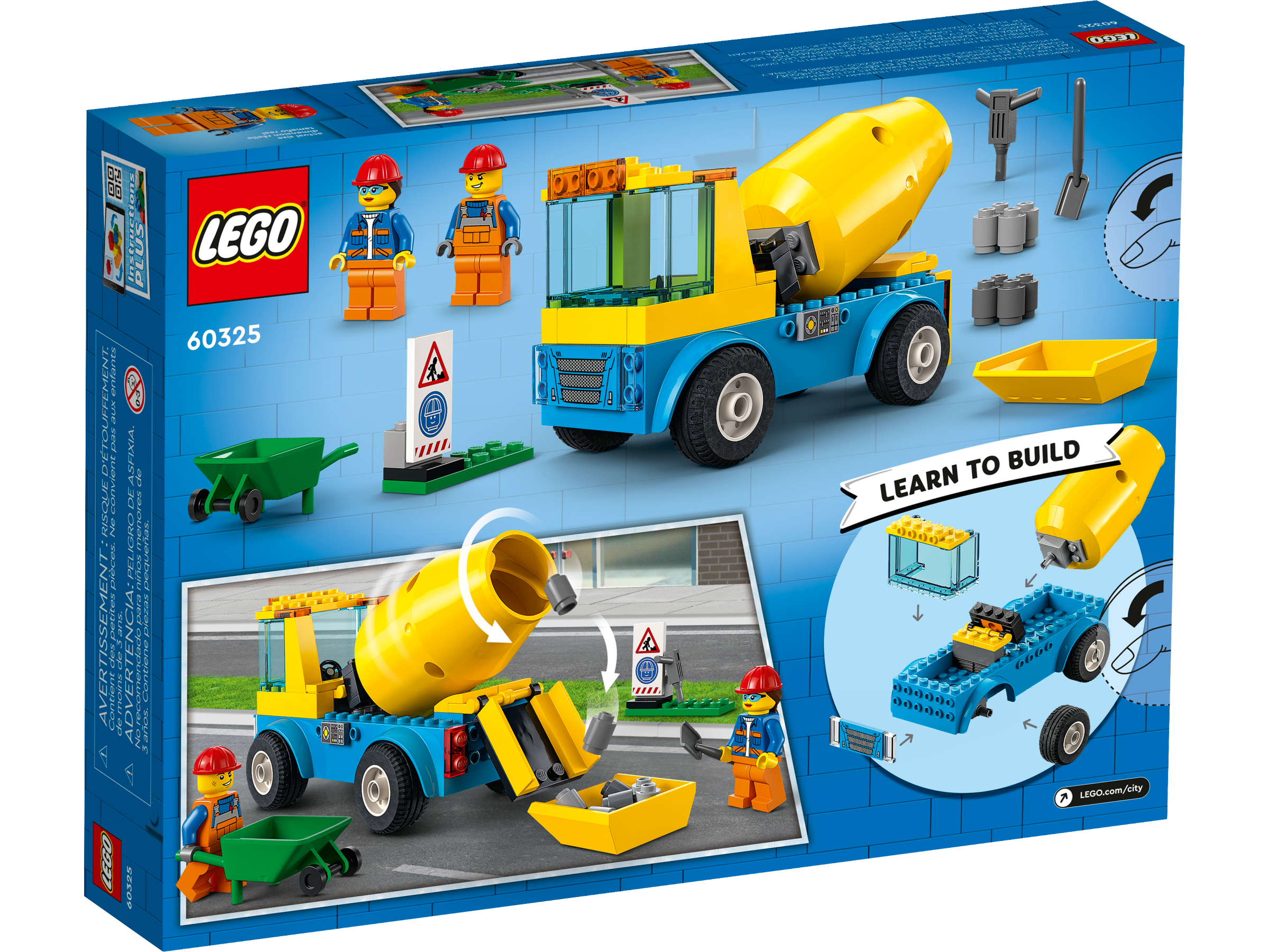 O caminhão betoneira 60325