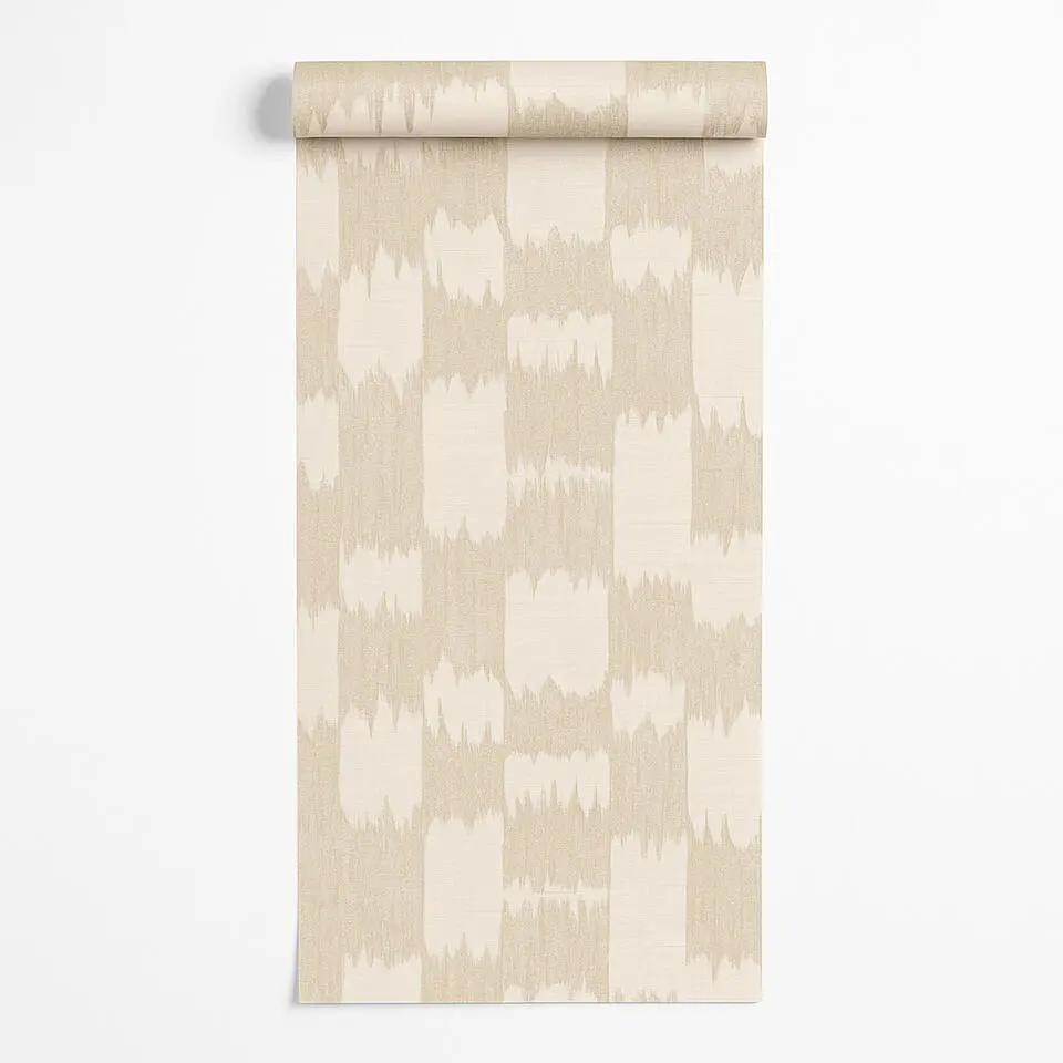 Dutch Wallcoverings Vliesbehang Renaissance textured loom - beige - 10m x 53cm