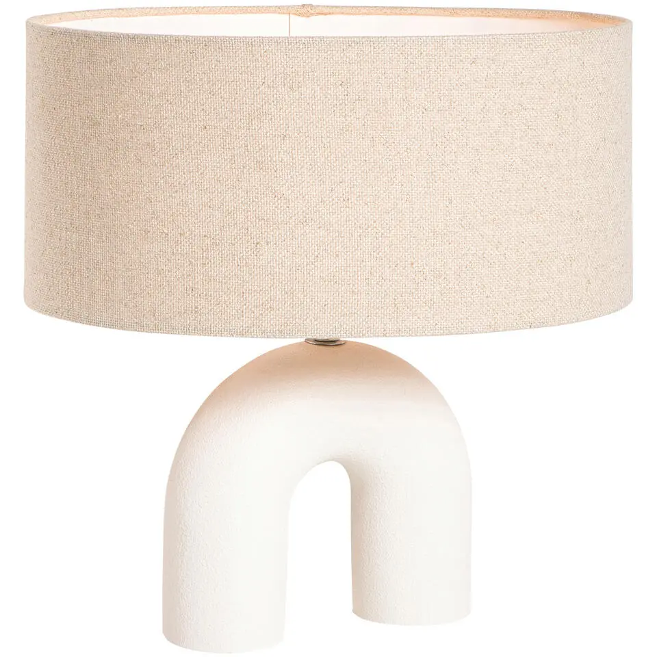 Lampvoet Senna - off-white - 27,5x20,5x7,5 cm
