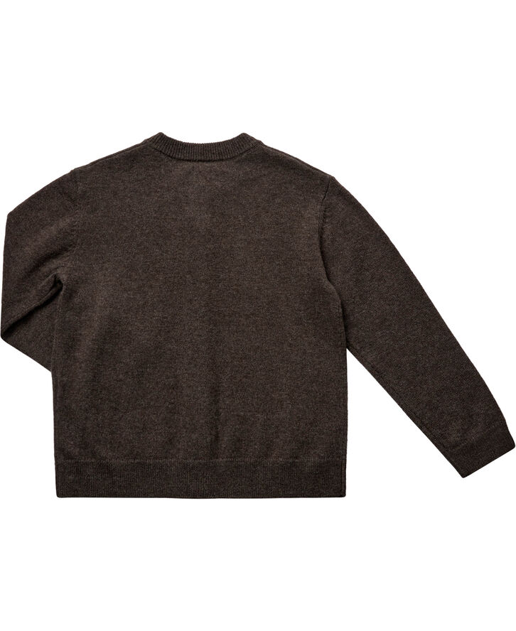 Magasin du Nord Collection Strikka RWS wool & cashmere cardigan Light brown melange