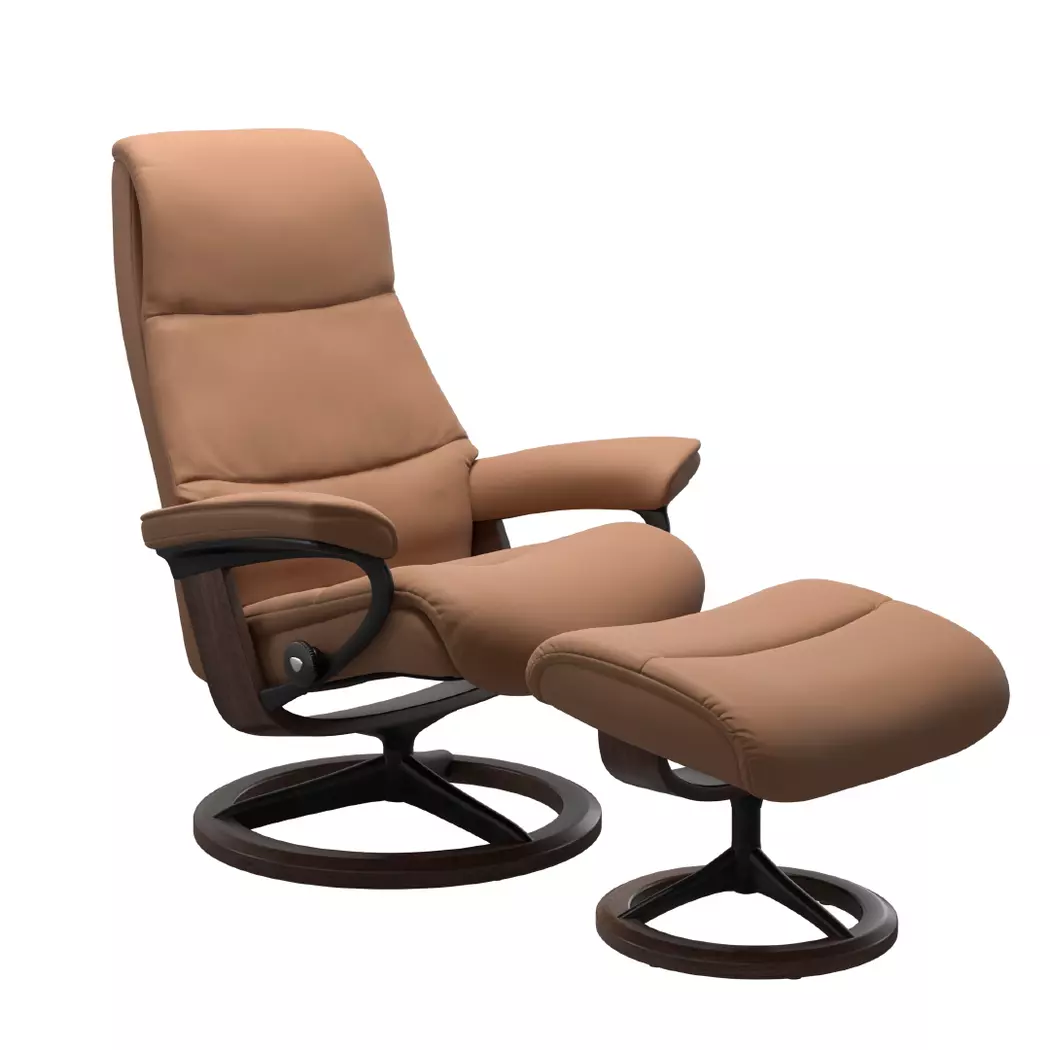 Sessel mit Hocker View Signature