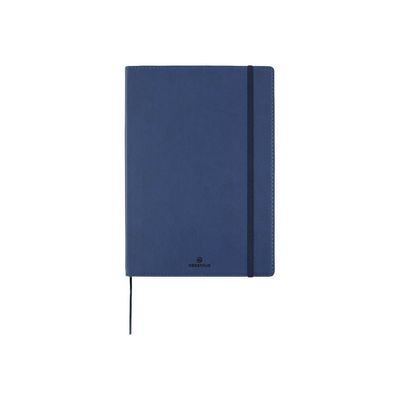 Oberthur Balthazar - Carnet de notes souple A5 - ligné - 200 pages - bleu