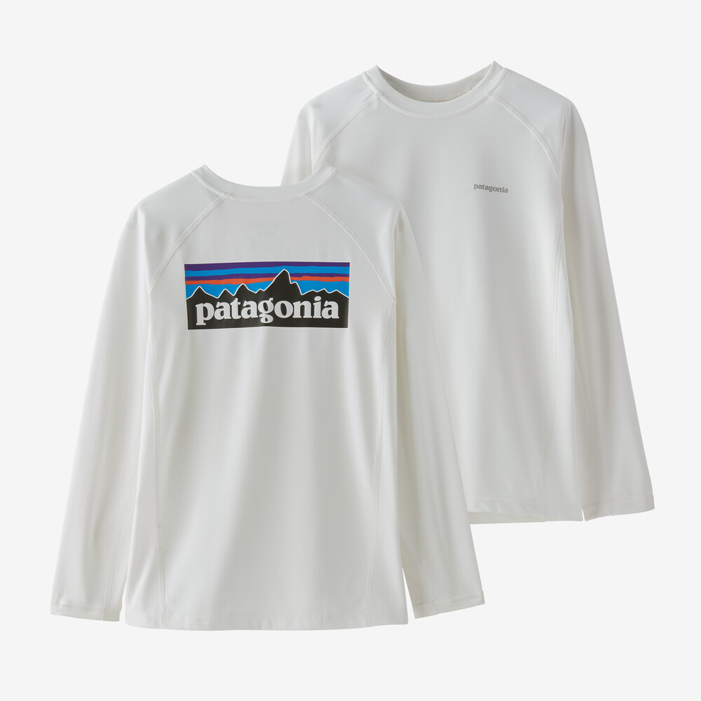 Langärmliger Capilene Silkweight UPF Rashguard für Kinder