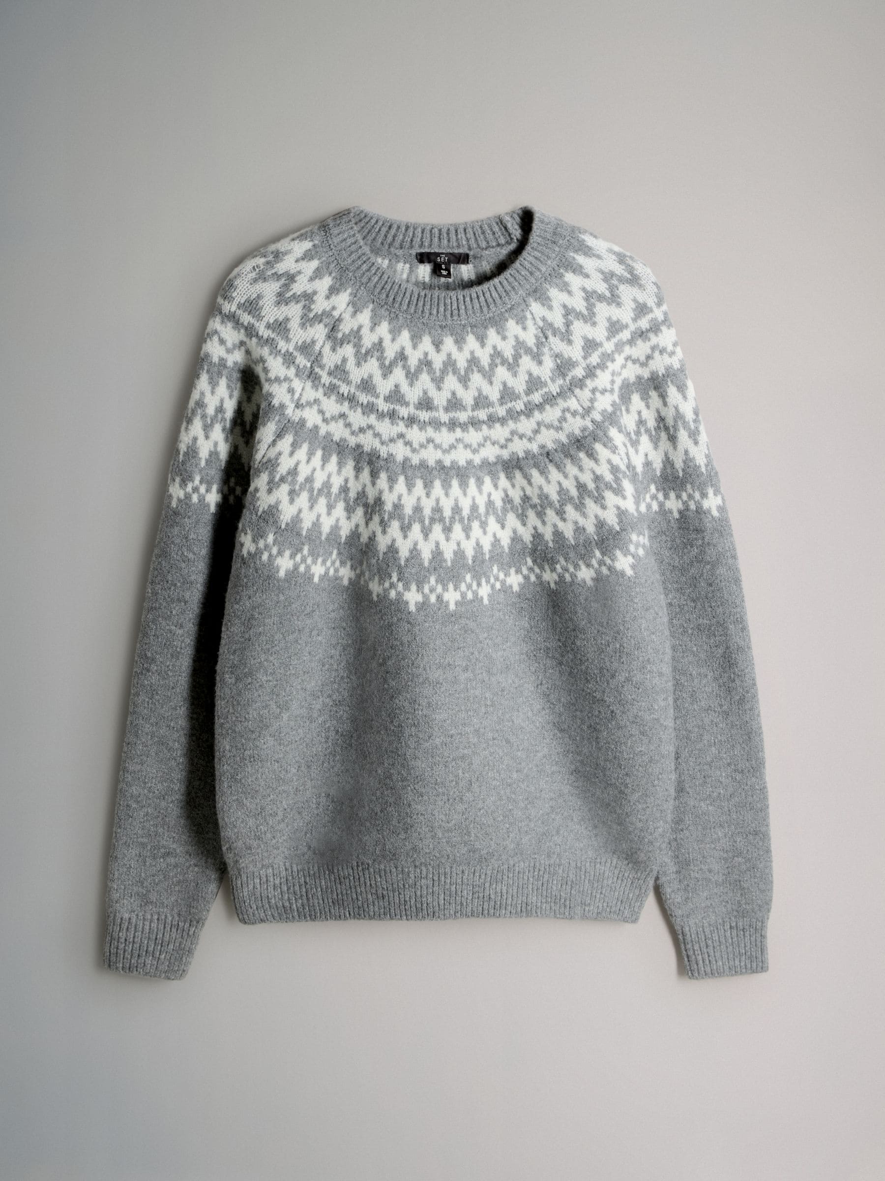 The Set 2 Pack Mens Family Fairilse Crew Knit Jumpers