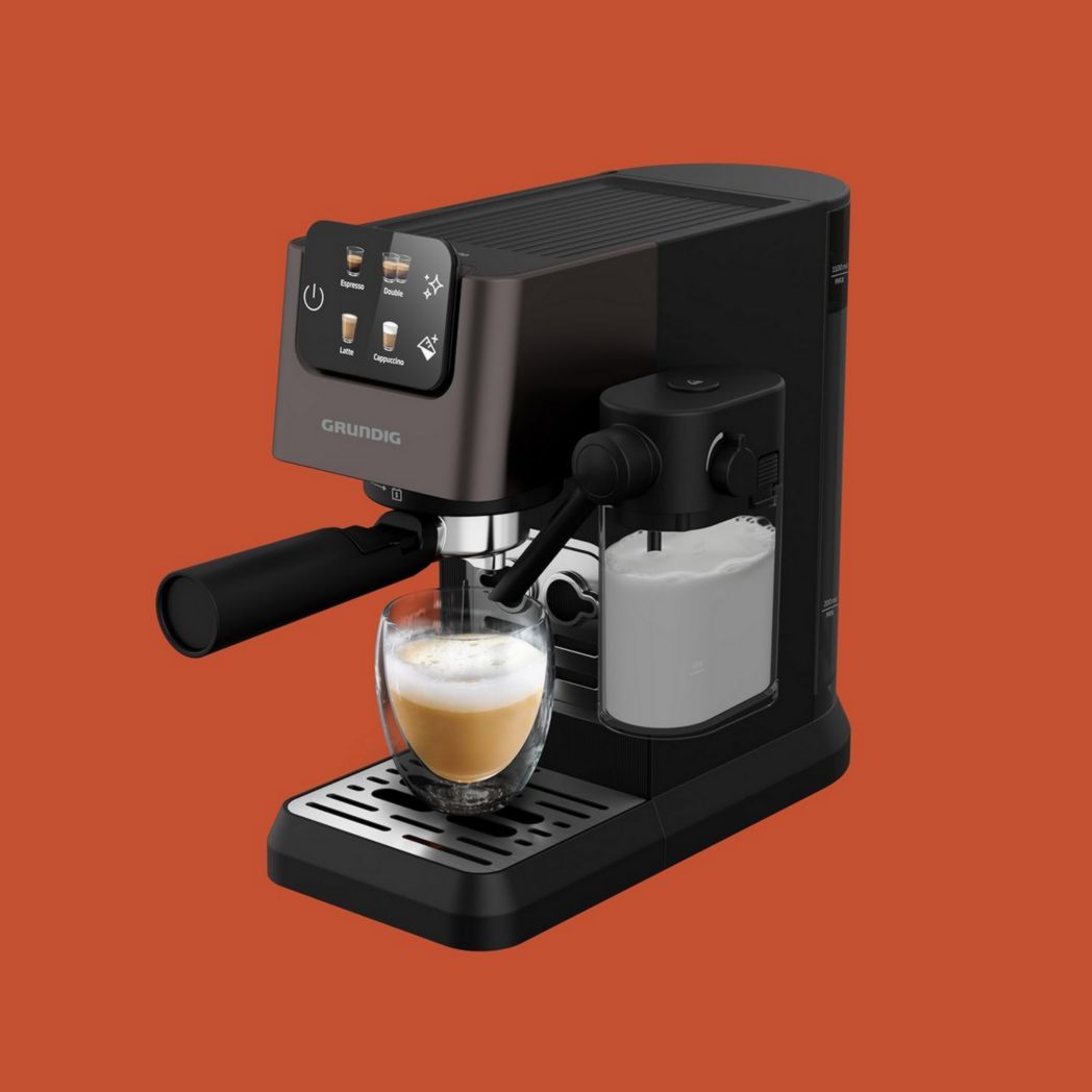 De'Longhi Dedica Style EC685.M, Machine à expresso avec buse à mousse de lait professionnelle, seulement 15 cm de large, réservoir de 1 L, boîtier en métal, compatible avec les dosettes ESE, métal