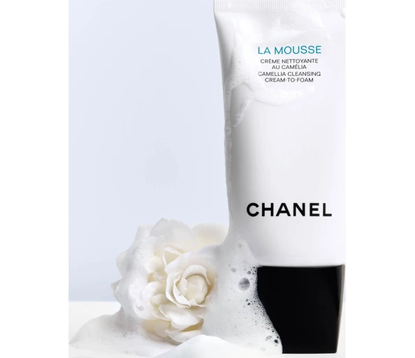 CHANEL LA MOUSSE Crème nettoyante au camélia