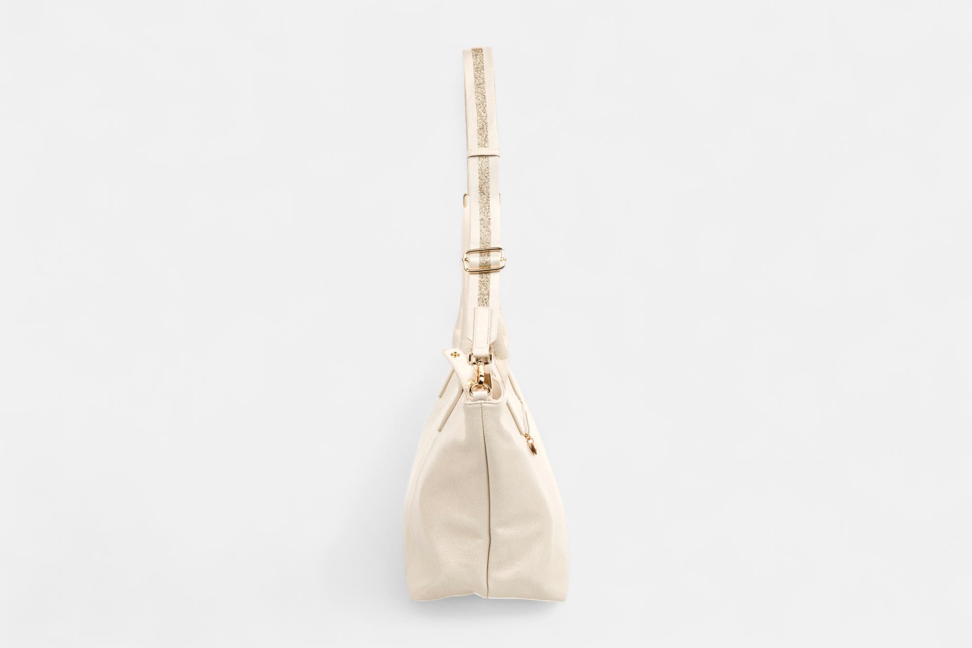 Sac de shopping beige