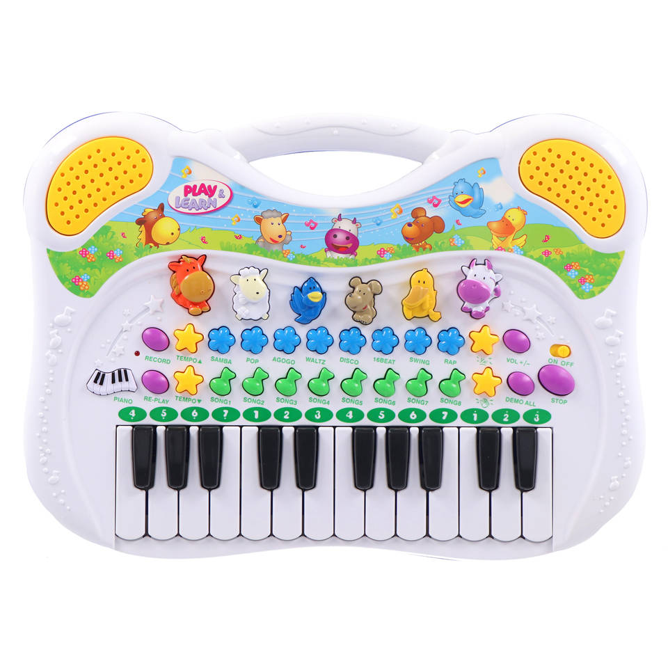 Dierenpiano met opneemfunctie