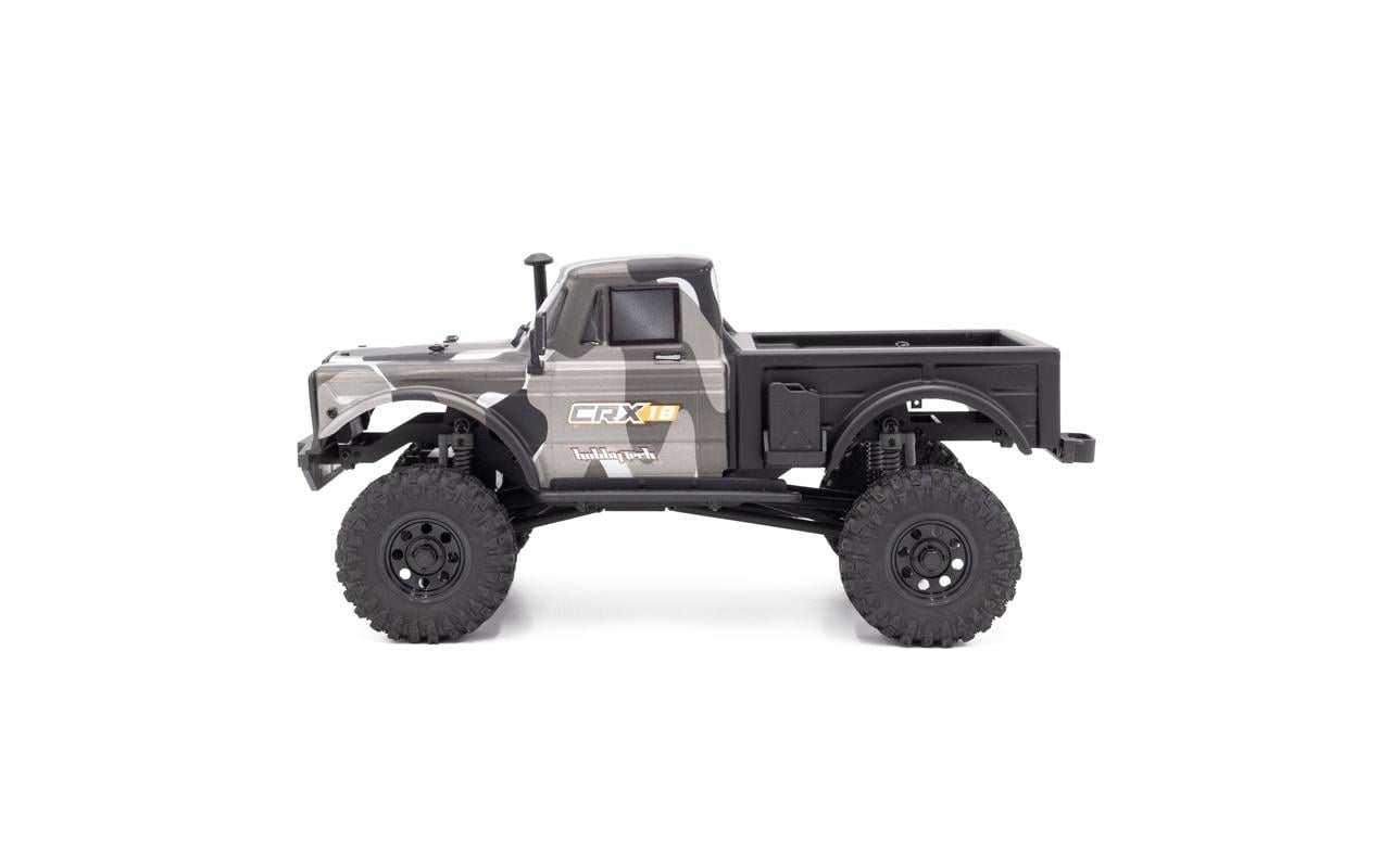 Scale Crawler CRX18 Pick-up 4WD Grau, RTR, 1:18<br>Kleiner Rock Crawler im RTR Set