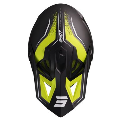 Casque cross Shot LITE - PRISM 2023 - Noir / Jaune