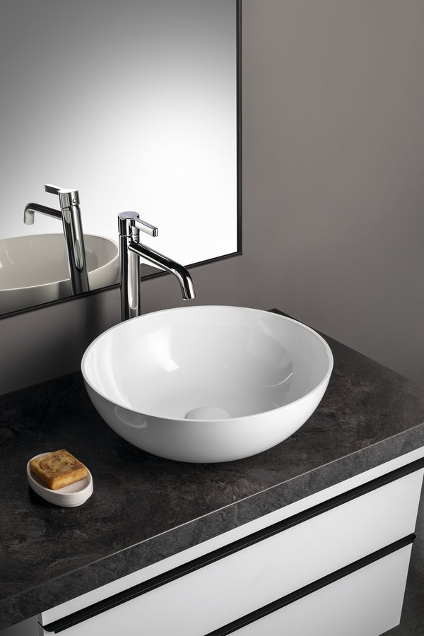 Polysan Banera waskom rond 39x14cm wit glans