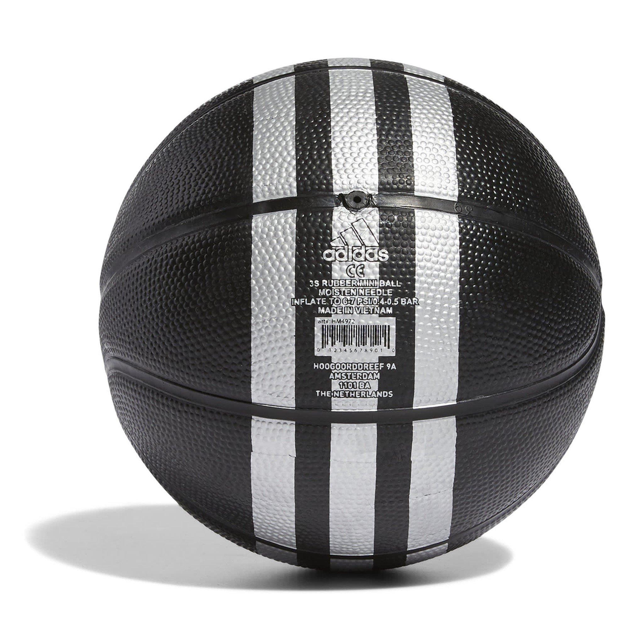 adidas 3S Rubber Mini Basketball