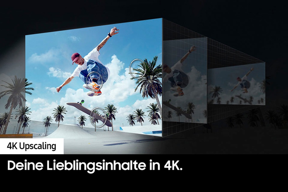 Samsung LED-Fernseher »GU50DU8079U« 125 cm/50 Smart-TV Crystal UHD, Q-Symphony, Dolby Surround Sound, Triple Tuner, Smart-Hub