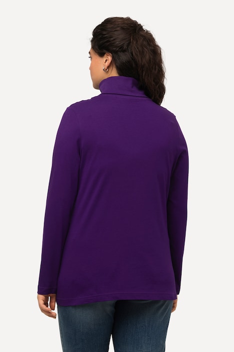 Shirt, Rollkragen, Slim, Langarm