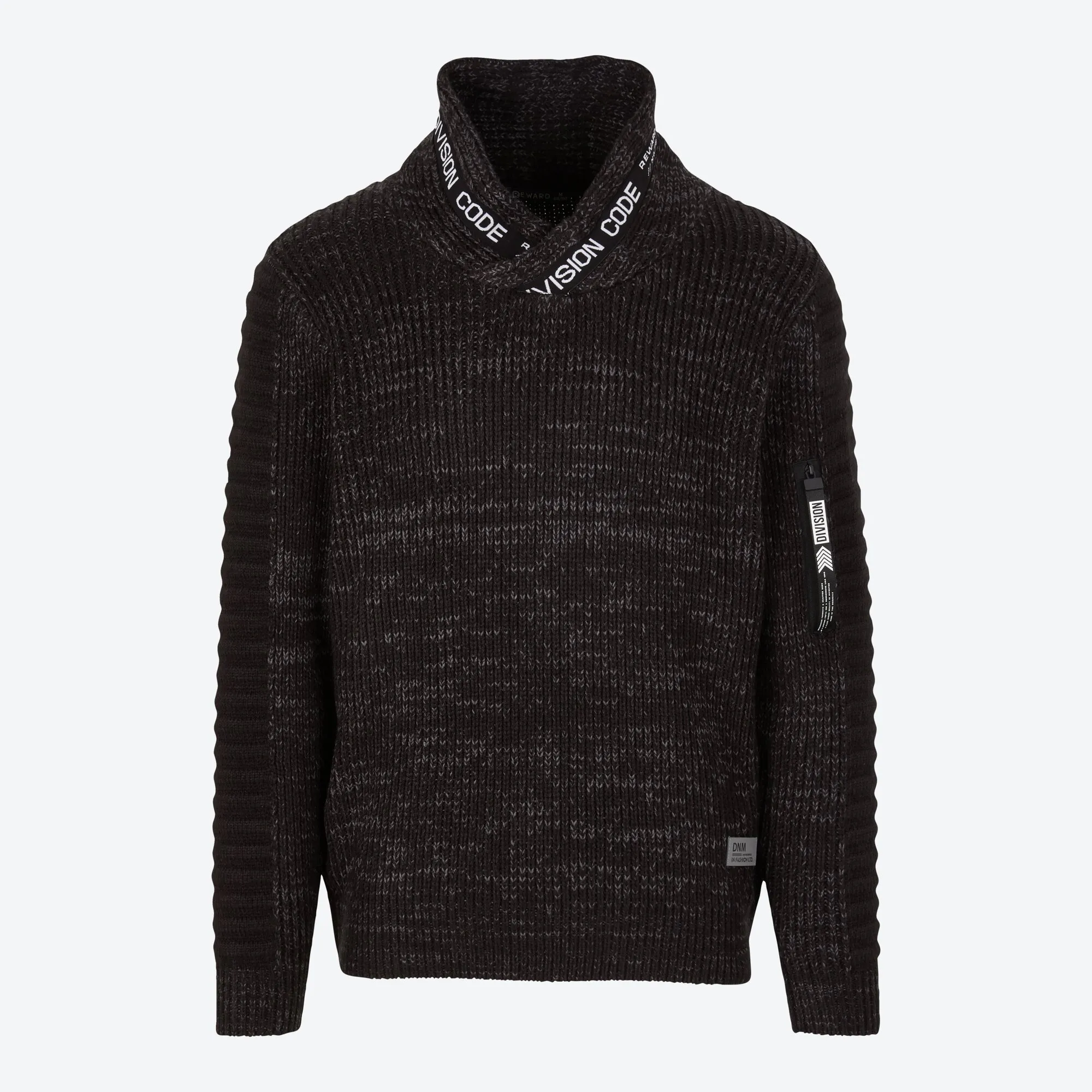 Herren-Pullover mit Kontrast-Band