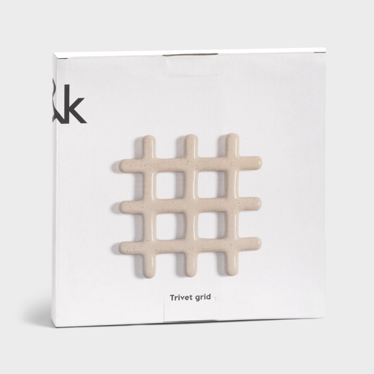 &klevering Trivet onderzetter 19x19 blauw