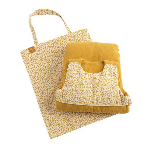 Gigoteuse ouatinée 6-24 mois Jaune Topaze Promenons nous - SAUTHON Baby déco