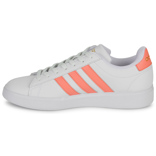 Adidas Sportswear - GRAND COURT 2.0 - Blanc / Corail