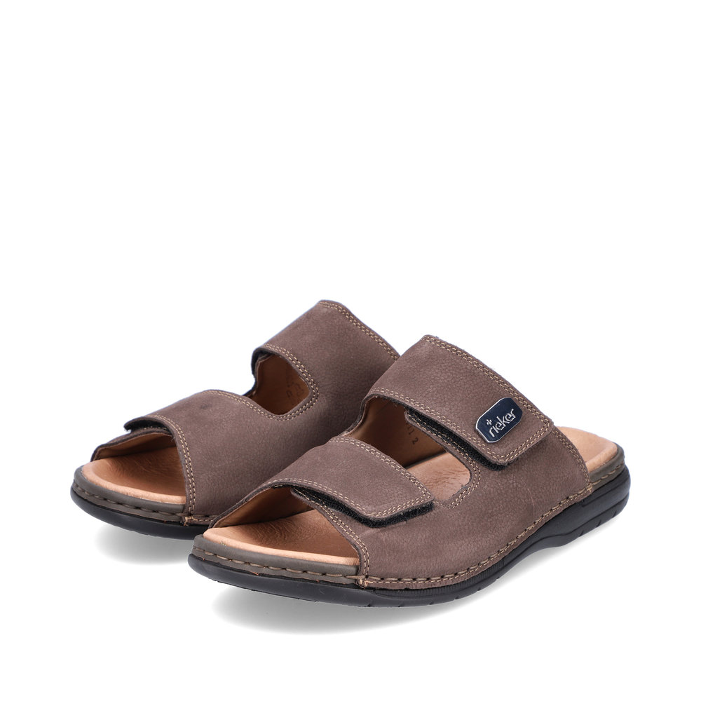 Rieker Herren-Pantolette Braun