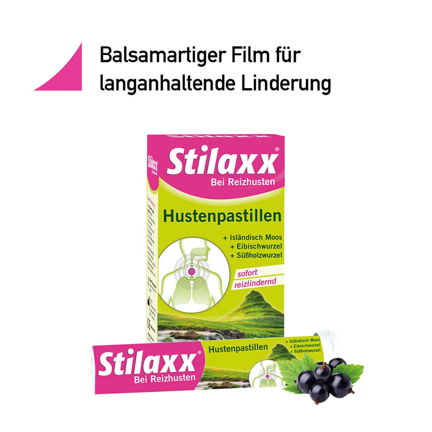 Stilaxx Hustenpastillen bei Reizhusten