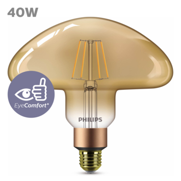 Philips LED Giant Mushroom E27 30W filament goud dimbaar