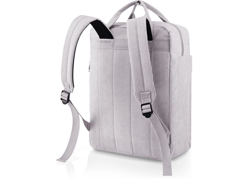 Reisenthel Rucksack Allday M Cord Grey Tagesrucksack aus Recyclingmaterial