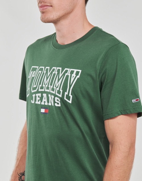 Tommy Jeans - TJM RGLR ENTRY GRAPHIC TEE Verde