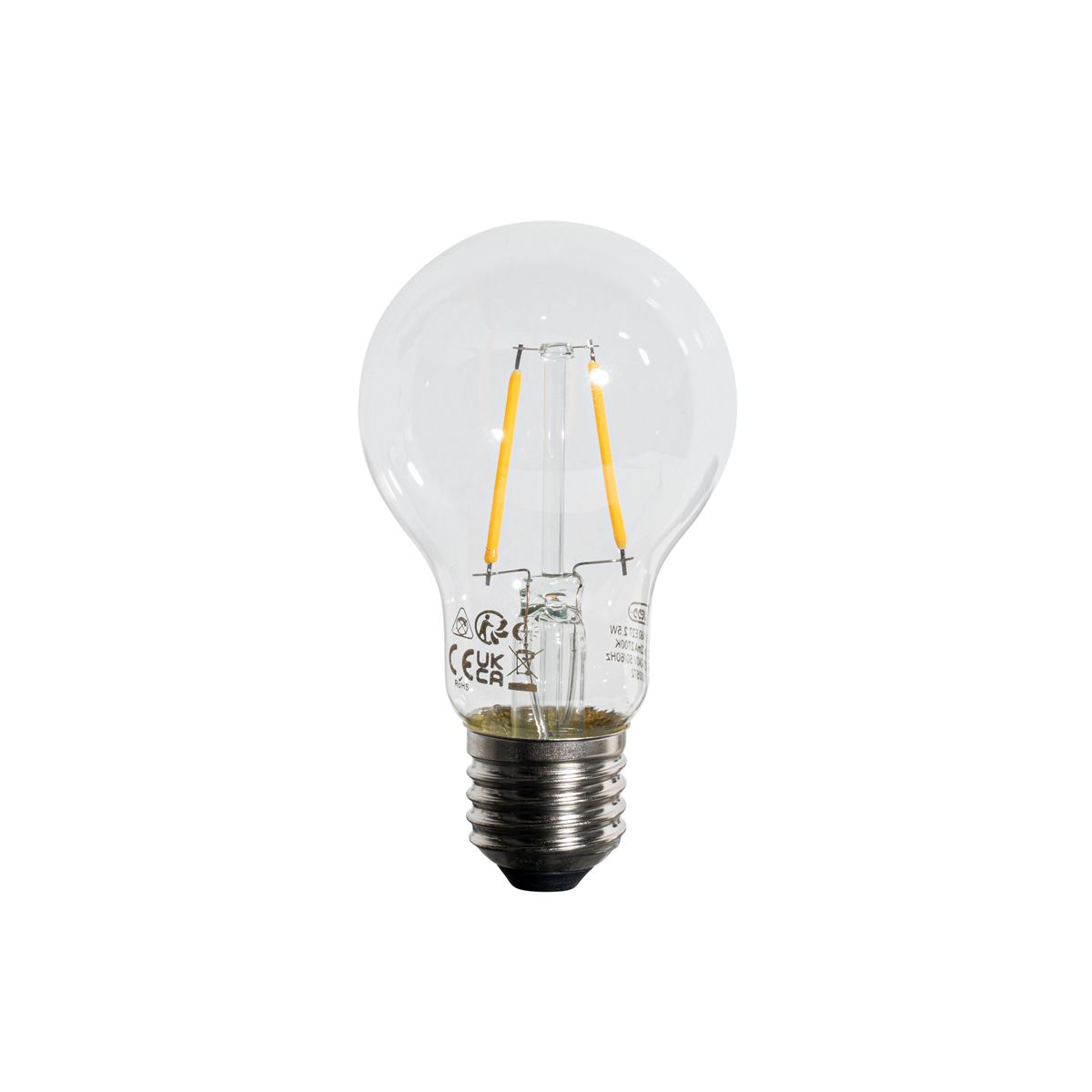 E27 LED lamp A60 schemersensor 2,5W 250 lm 3000K