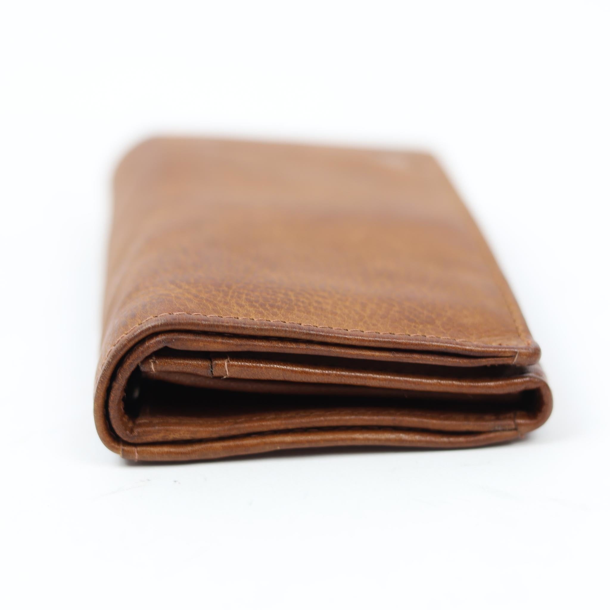Overslag portemonnee 'Sweety' cognac - CP 5066 Cognac