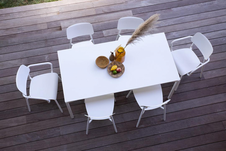 Fermob Calvi tuintafel 160x80 Nutmeg