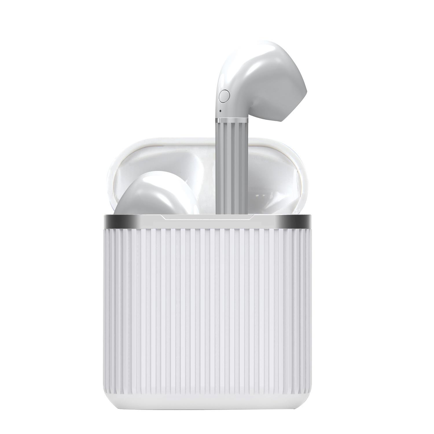ECOUTEURS EARBOX SANS FIL BLANC