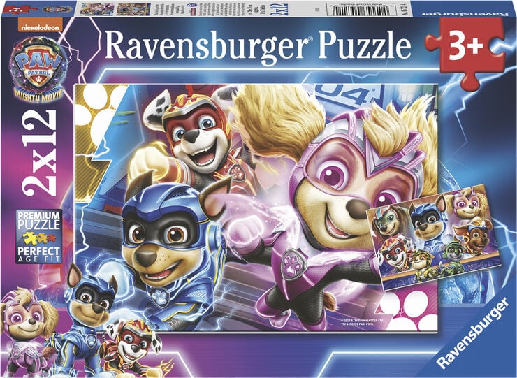 Ravensburger puslespil Ravnsburger 2x12 brik ass